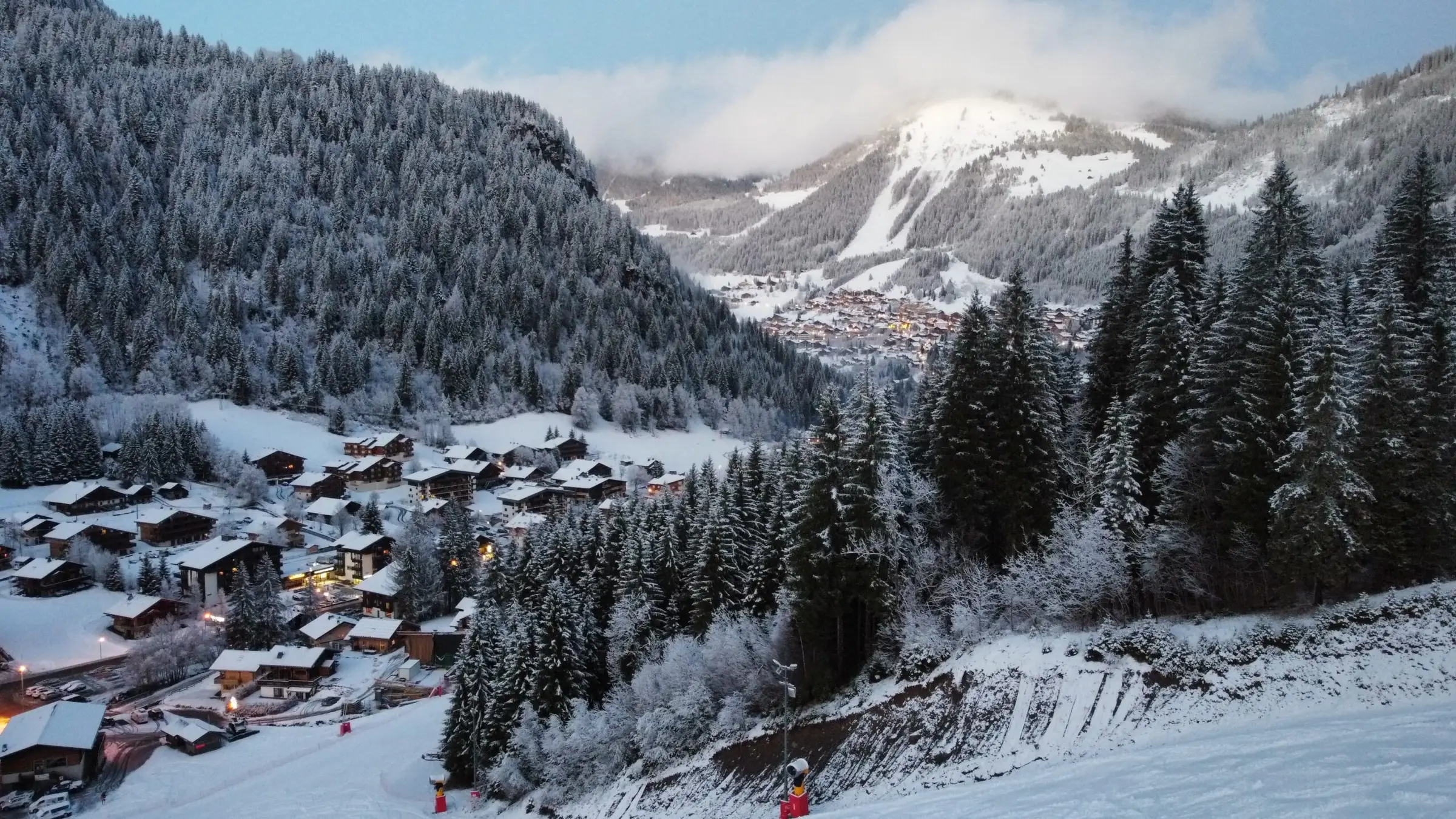 Vue de la vallée Vue de la vallée
