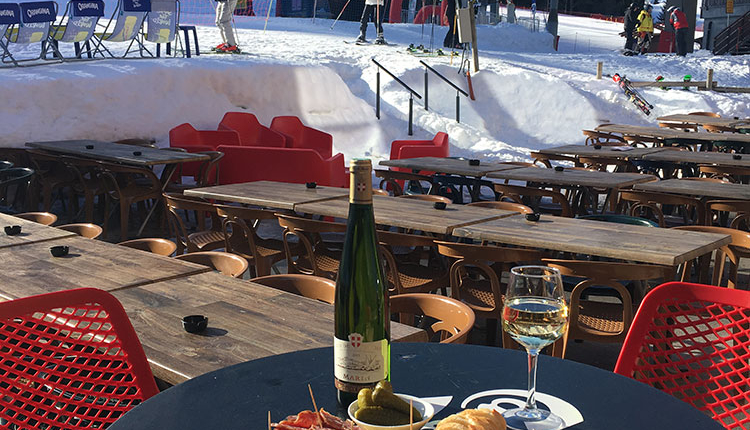 Terrasse du bar